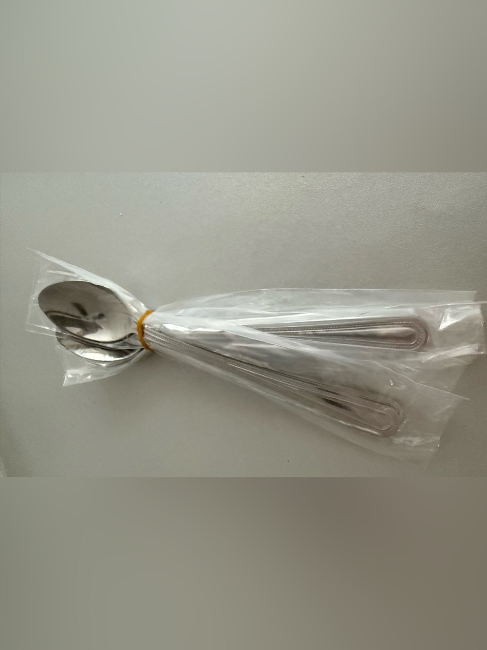 Stainless Steel Silver Dessert Spoons - Set of 5